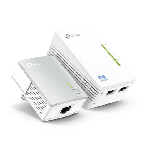TP-Link TL-WPA4220KIT 300Mbps AV600 Wi-Fi Powerline Extender Starter Kit 600Mbps HomePlug AV 300Mbps Wireless 2x100Mbps LAN 2.4GHz 802.11bgn 300m rang TP-Link TL-WPA4220KIT 300Mbps AV600 Wi-Fi Powerline Extender Starter Kit 600Mbps HomePlug AV 300Mbps Wireless 2x100Mbps LAN 2.4GHz 802.11bgn 300m rang